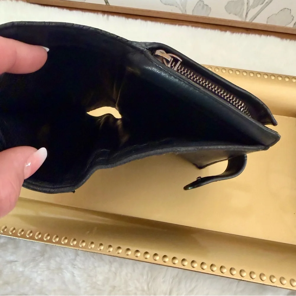 Bottega Veneta Black Intrecciato Leather Wallet - Picture 6 of 16